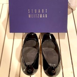 Stuart Weitzman black patent leather heels 7